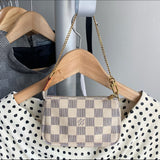 Louis Vuitton Damier Azur Mini Pochette Accessoires Bag