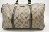 Gucci Boston Bag in GG Supreme Hearts Canvas