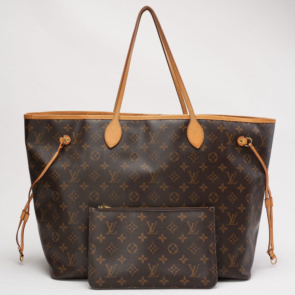 Louis Vuitton Monogram Neverfull GM Tote Bag 2013