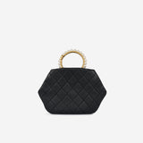 Chanel Pearl Crown Wristlet Clutch