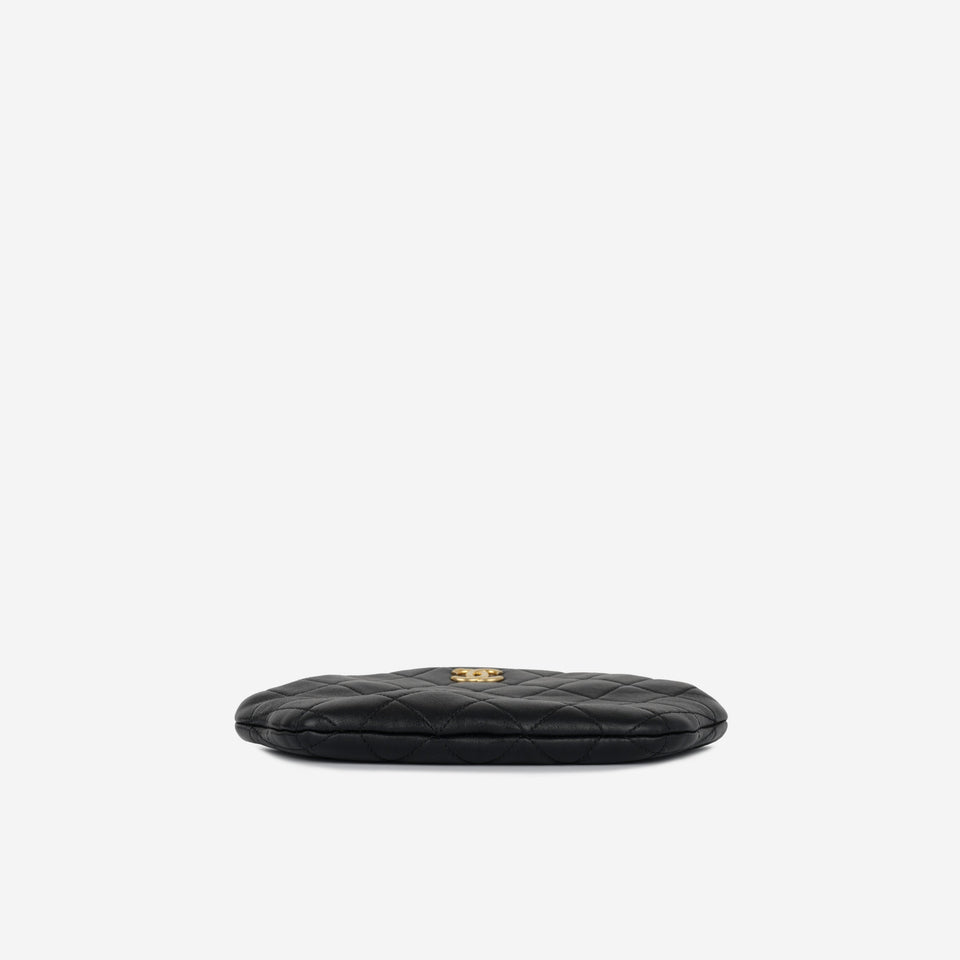 Chanel Pearl Crown Wristlet Clutch