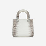 Christian Dior Small Lady Dior - Himalayan Crocodile