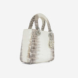Christian Dior Small Lady Dior - Himalayan Crocodile