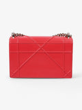Christian Dior Diorama Red Calfskin Leather Medium