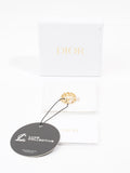 Christian Dior Danseuse Étoile Ring Gold Base Metal M (52mm)