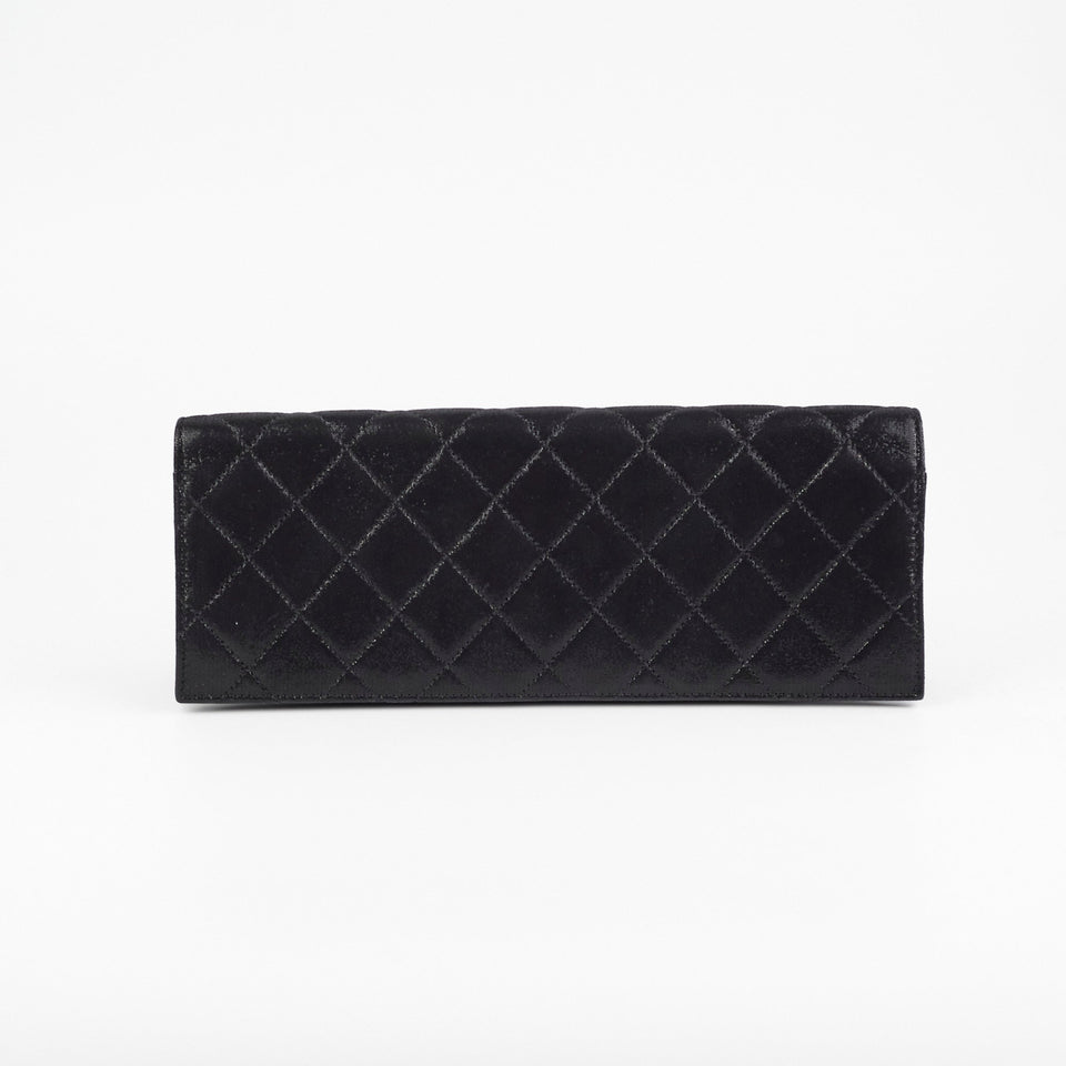 Chanel Fabric Crystal CC Clutch