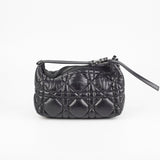 Christian Dior Diortravel Nomad Bag Pouch Calfskin Black