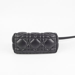 Christian Dior Diortravel Nomad Bag Pouch Calfskin Black