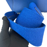 Sangle Bucket Small Soft Grained Calfskin Blue SHW