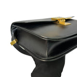 Classic Box Flap Medium Calfskin Black GHW