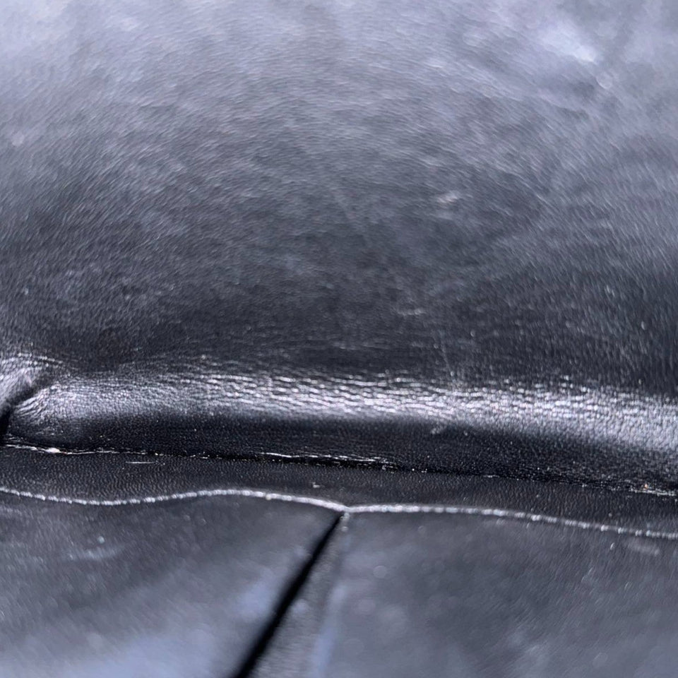 Classic Box Flap Medium Calfskin Black GHW
