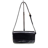 Triomphe Shoulder Shiny Calfskin Black GHW