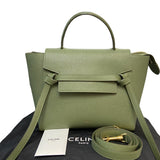 Micro Belt Grained Calfskin Green GHW