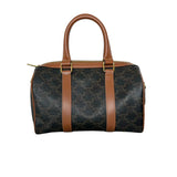 Boston Triomphe Canvas Calfskin Tan GHW