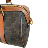 Boston Triomphe Canvas Calfskin Tan GHW