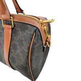 Boston Triomphe Canvas Calfskin Tan GHW