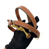 Boston Triomphe Canvas Calfskin Tan GHW