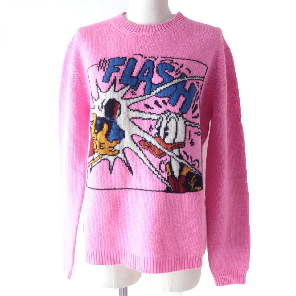 Gucci knit Outer: 100% wool, part: 37% cotton, part: 37% rayon, part: 26% polyester pink Women S
