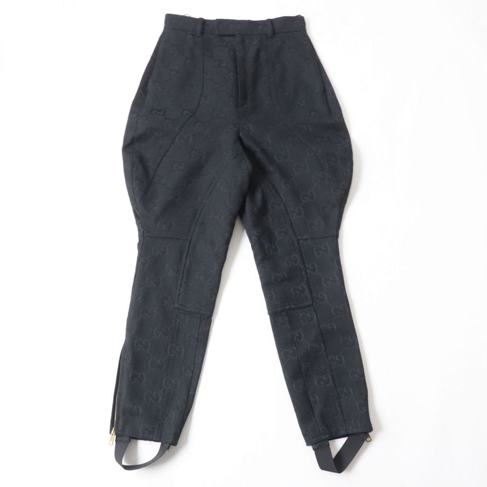Gucci Pants Main: 70% cotton, Main: 30% polyester black Women 36