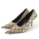 Gucci pumps GG canvas Brown type Women 36.5