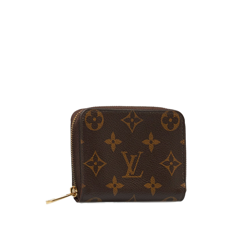 Louis Vuitton Monogram Zippy Coin Pouch Clutch
