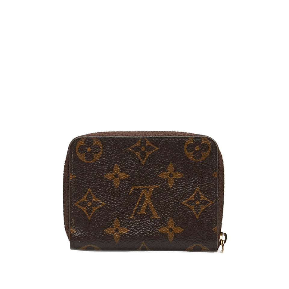 Louis Vuitton Monogram Zippy Coin Pouch Clutch