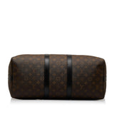 Louis Vuitton Monogram Macassar Keepall Bandouliere 45 Travel Bag
