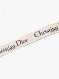 Christian Dior CD Belt Blue Oblique / Gold Canvas 80cm