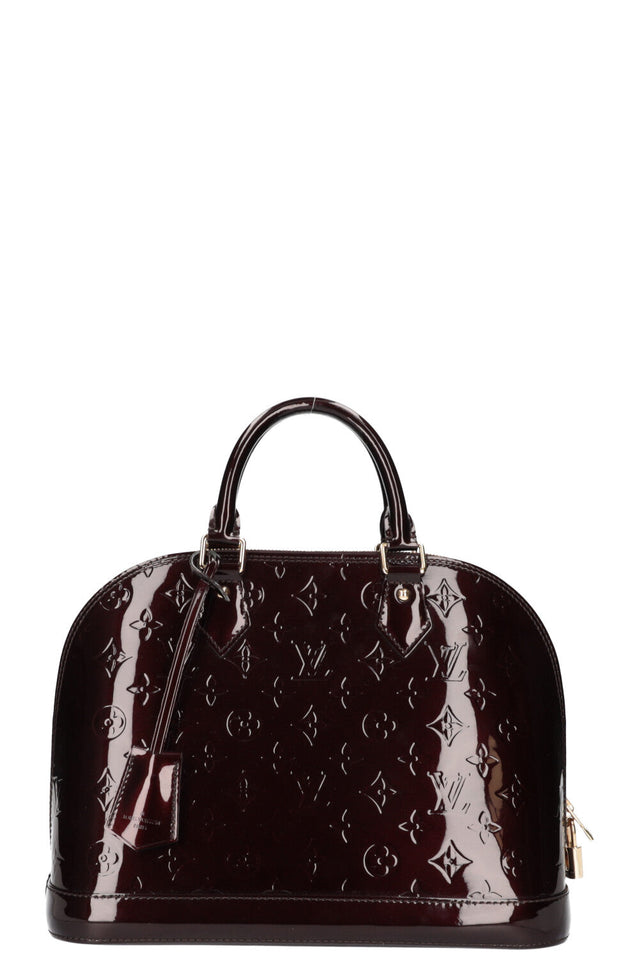 Louis Vuitton Alma Bag Vernis Amarante