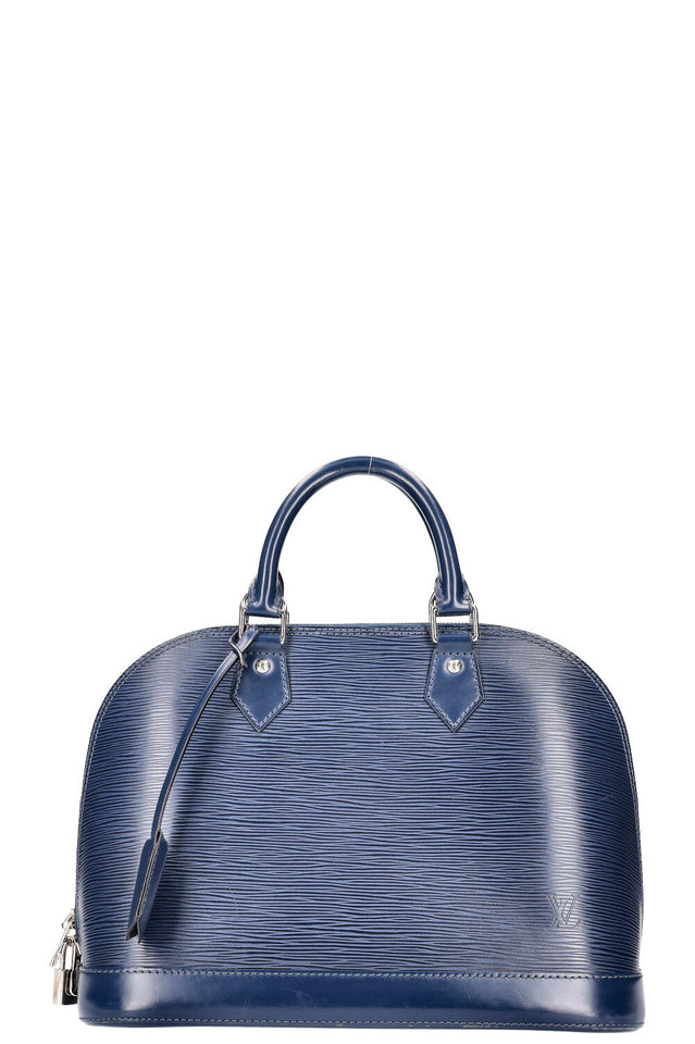 Louis Vuitton Alma PM Bag Epi Indigo