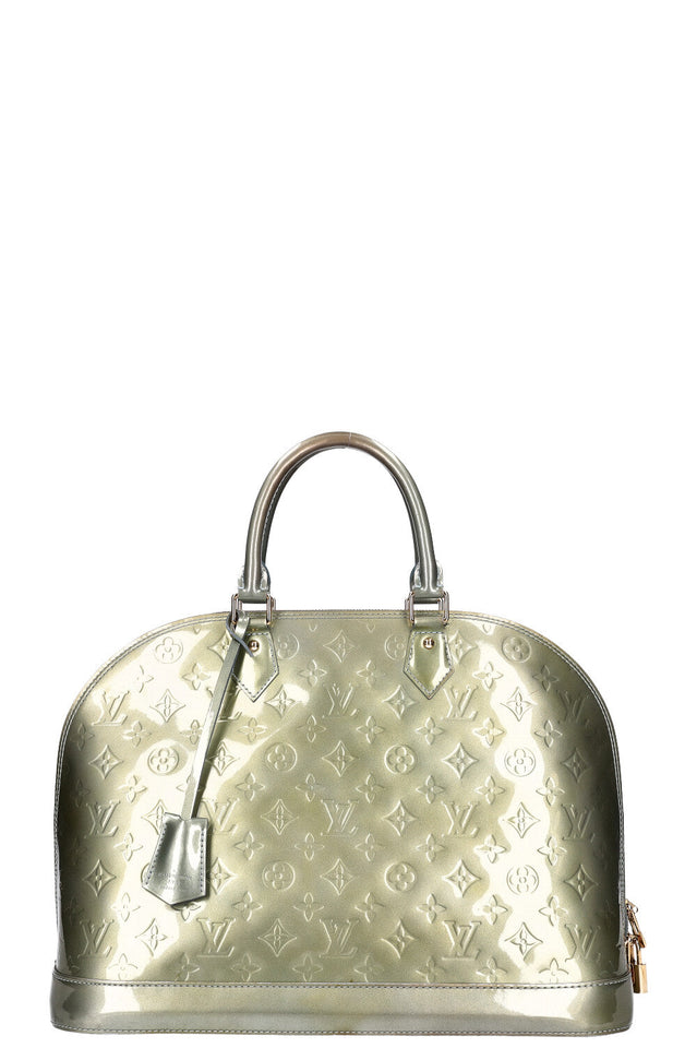 Louis Vuitton Alma Bag GM Vernis Vert Tonic