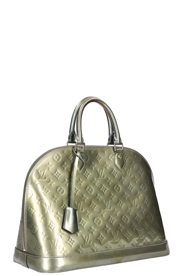 Louis Vuitton Alma Bag GM Vernis Vert Tonic