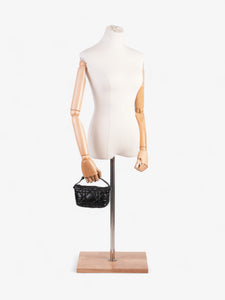 Christian Dior DiorTravel Nomad Pouch Black Calfskin Leather
