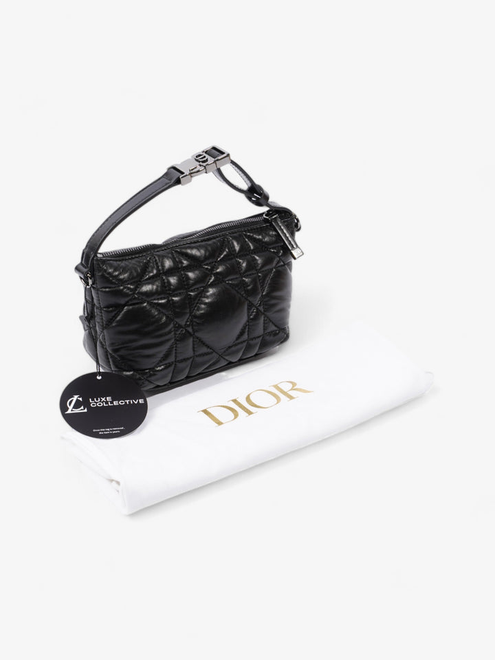 Christian Dior DiorTravel Nomad Pouch Black Calfskin Leather