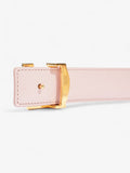 Louis Vuitton LV Initials Reversible Belt Damier Ebene / Pink Coated Canvas 85cm 34"