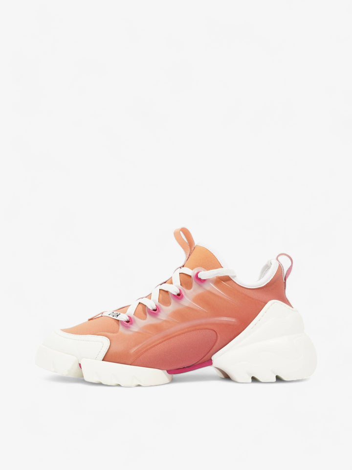Christian Dior D-Connect Tangerine Suede EU 36 UK 3