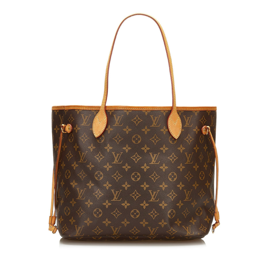 Louis Vuitton Monogram Neverfull GM Brown Tote
