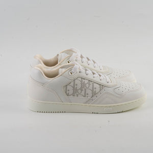 Christian Dior Men's Leather B27 Low Top Sneakers White Size 43