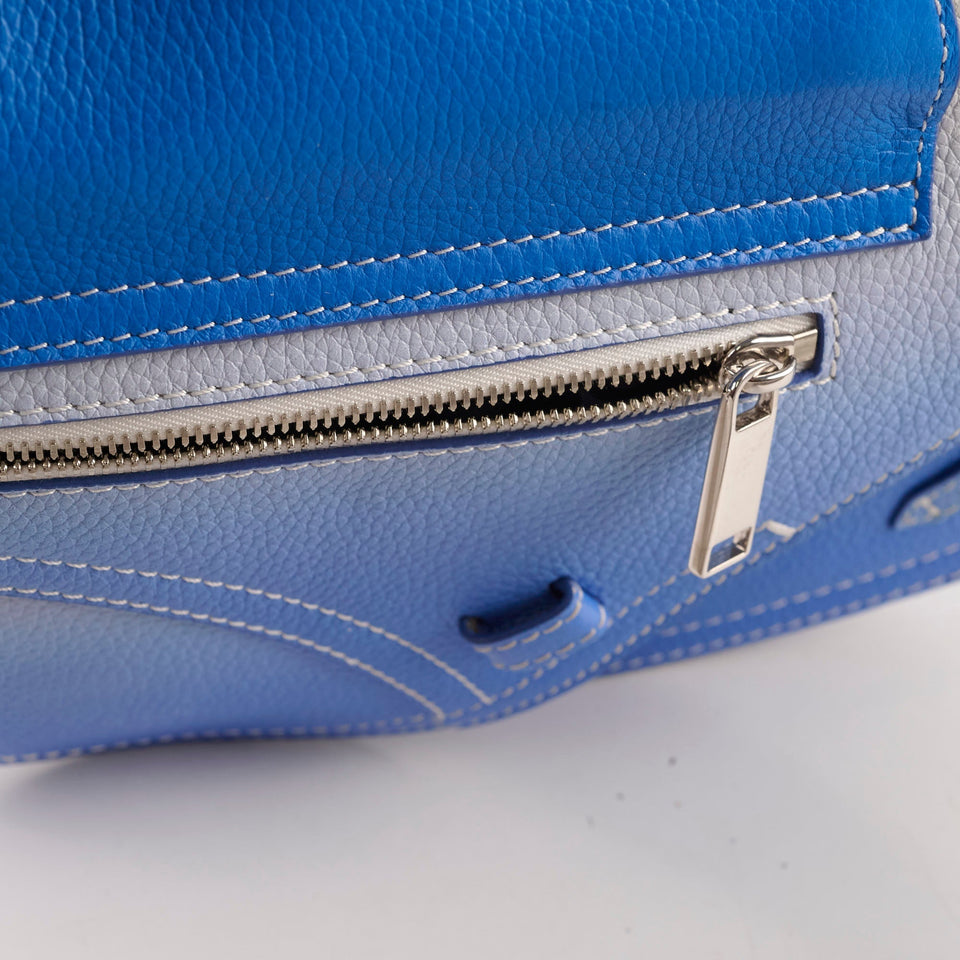 Christian Dior x Kaws Saddle Pouch Blue Ombre