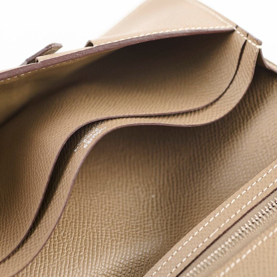 Hermes Bearn Wallet Etoupe
