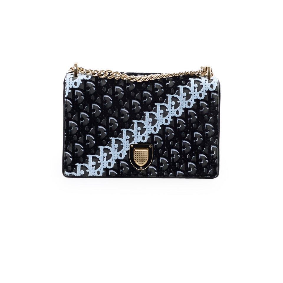 Christian Dior Medium Diorama Velvet