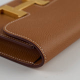 Hermes Constance Slim Gold Epsom Z stamp 2021