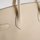 Hermes Birkin 30 Togo Craie W Stamp