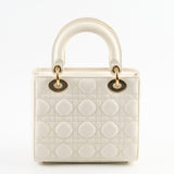 Christian Dior Small ABC Lady Dior White