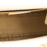 Christian Dior Small ABC Lady Dior White