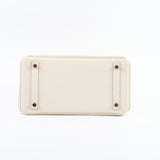 Hermes Birkin 30 Craie Rose Gold Z Stamp