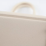 Hermes Birkin 30 Craie Rose Gold Z Stamp