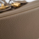 Hermes Birkin 25 Togo Etoupe W Stamp