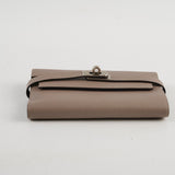 Hermes Kelly Wallet Epsom Gris Asphalte A Stamp