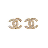 Chanel CC Crystal Earrings Costume Jewellery